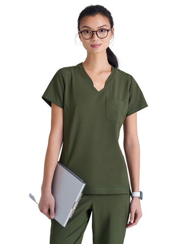Grey's Anatomy Evolve Women's Banded V-Neck image thumbnail
