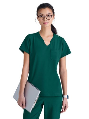Grey's Anatomy Evolve Women's Banded V-Neck image thumbnail
