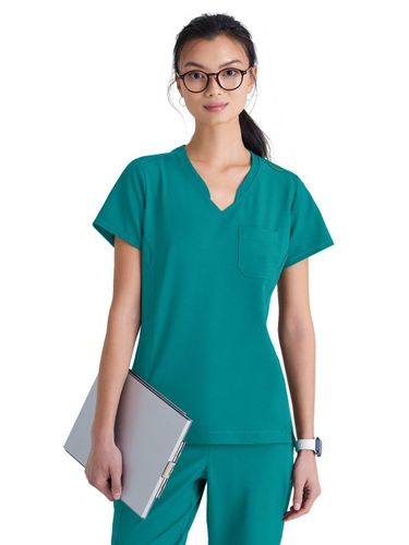 Grey's Anatomy Evolve Women's Banded V-Neck image thumbnail