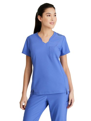 Grey's Anatomy Evolve Women's Banded V-Neck image thumbnail