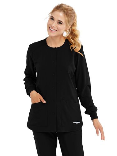 Skechers Women's Stability 2-Pocket Scrub Jacket image thumbnail