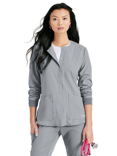 Skechers Women's Stability 2-Pocket Scrub Jacket image thumbnail