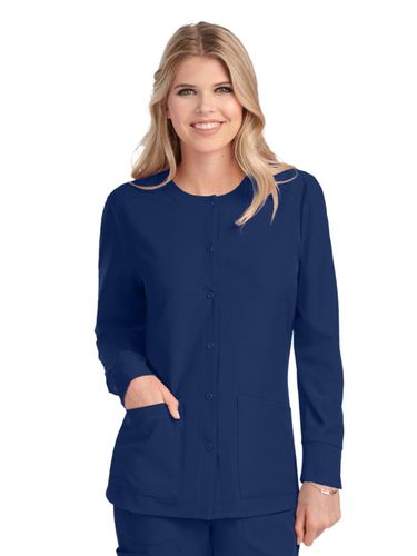 Skechers Women's Stability 2-Pocket Scrub Jacket image thumbnail