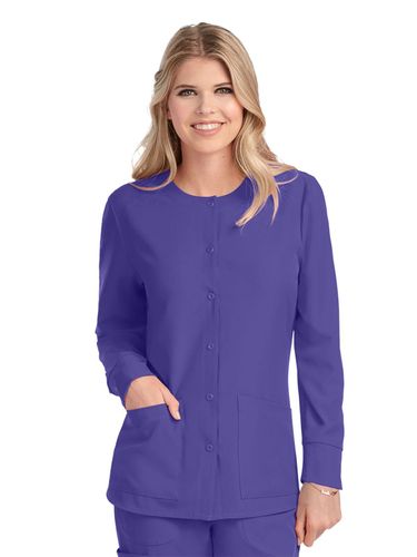 Skechers Women's Stability 2-Pocket Scrub Jacket image thumbnail