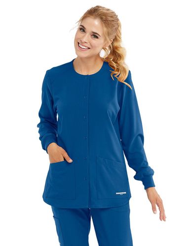 Skechers Women's Stability 2-Pocket Scrub Jacket image thumbnail