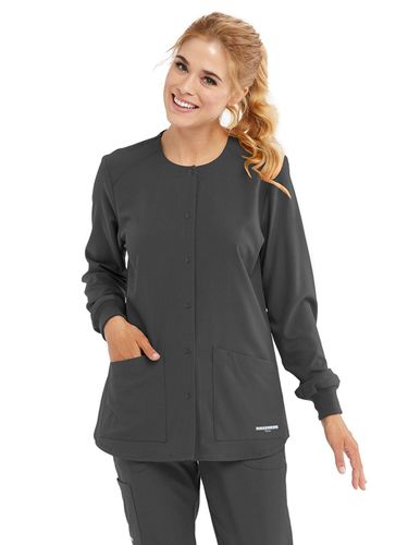 Skechers Women's Stability 2-Pocket Scrub Jacket image thumbnail