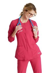 Image of Skechers Women's Stability 2-Pocket Scrub Jacket