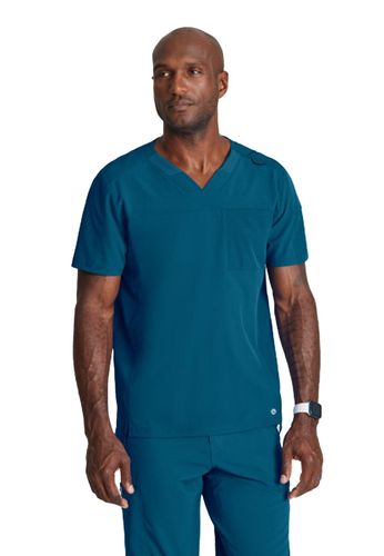 Barco One Men's Velocity Two-Pocket Ribbed V-Neck  image thumbnail