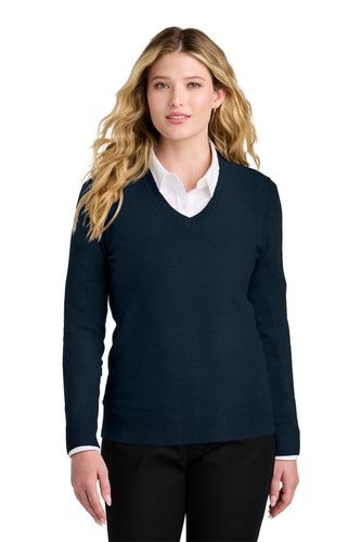 Port Authority Women's Easy Care V-Neck Sweater image thumbnail
