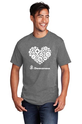 "DHS Heart" Core Cotton Tee image thumbnail