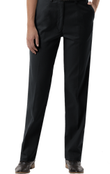 Image of Blue Gen Ladies Twill Flat Front Pant