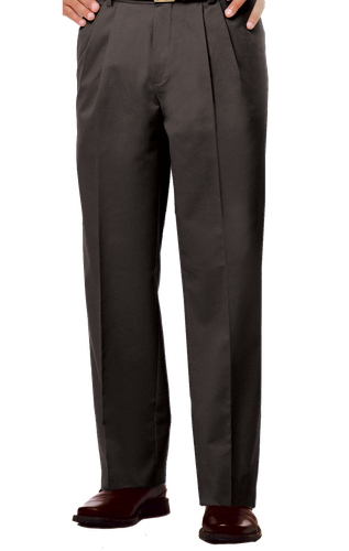 Blue Gen Men's Twill Pleated Front Pant image thumbnail