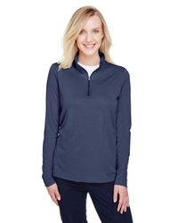 Image of Team365 Ladies Sonic Heather Performance 1/4 Zip