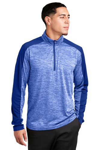 Sport-Tek Electric Heather 1/4 Zip image thumbnail