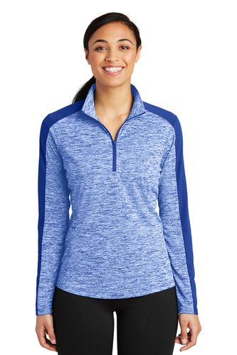 Sport-Tek Women's Electric Heather 1/4 Zip image thumbnail
