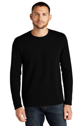 District Re-Tee Unisex Long Sleeve Tee - Embroidered Logo image thumbnail