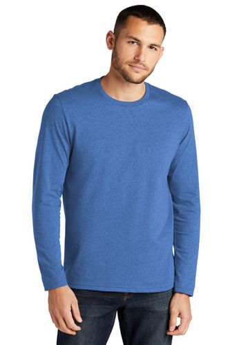 District Re-Tee Unisex Long Sleeve Tee - Embroidered Logo image thumbnail