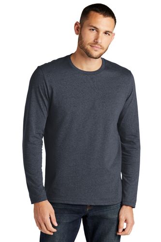 District Re-Tee Unisex Long Sleeve Tee - Embroidered Logo image thumbnail
