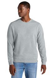 Image of District Re-Fleece Unisex Crewneck - Embroidered Logo
