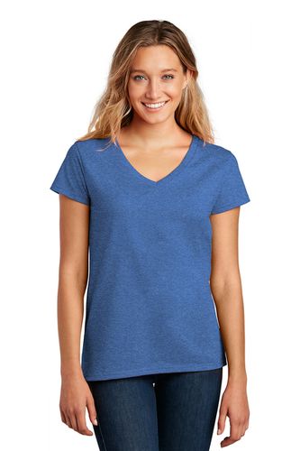 District Women's Re-Tee V-Neck - Embroidered Logo image thumbnail