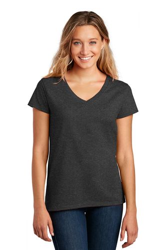 District Women's Re-Tee V-Neck - Embroidered Logo image thumbnail