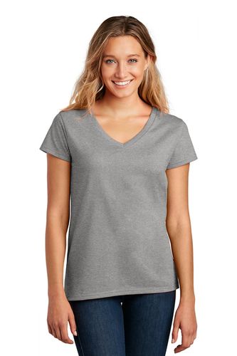 District Women's Re-Tee V-Neck - Embroidered Logo image thumbnail