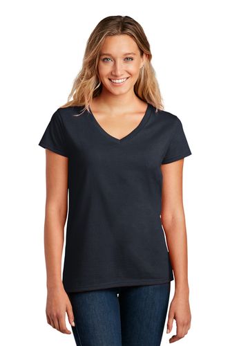 District Women's Re-Tee V-Neck - Embroidered Logo image thumbnail