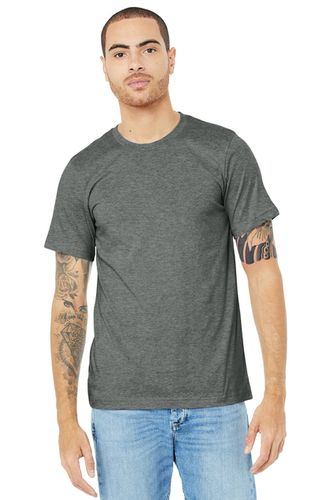 BELLA+CANVAS Unisex Heather CVC Tee - Embroidered Logo image thumbnail