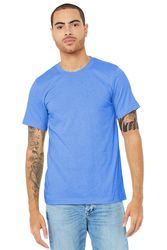 Image of BELLA+CANVAS Unisex Heather CVC Tee - Embroidered Logo