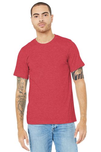 BELLA+CANVAS Unisex Heather CVC Tee - Embroidered Logo image thumbnail
