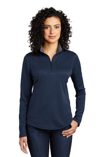 Port Authority Women's Silk Touch Performance 1/4-Zip image thumbnail