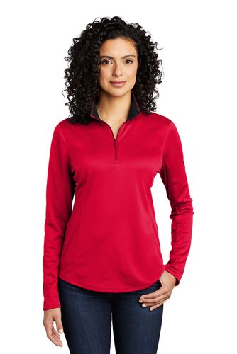 Port Authority Women's Silk Touch Performance 1/4-Zip image thumbnail