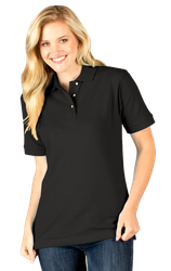 Image of Blue Gen Ladies Superblend Pique Polo