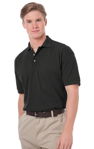 Blue Gen Cotton Pique Polo image thumbnail