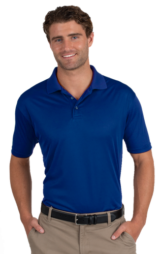 Blue Gen Titan Wicking Polo image thumbnail