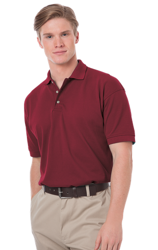 Blue Gen Cotton Pique Polo image thumbnail