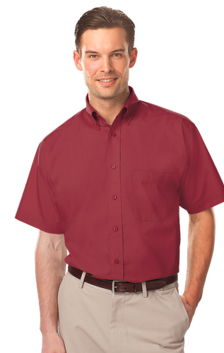 Blue Gen Short Sleeve Poplin Shirt image thumbnail