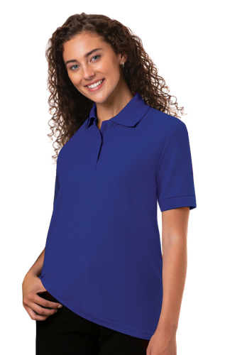 Blue Gen Ladies Titan Wicking Polo image thumbnail