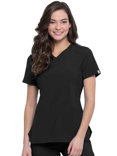 Infinity 2 Pocket Princess Seams V-Neck Top  image thumbnail