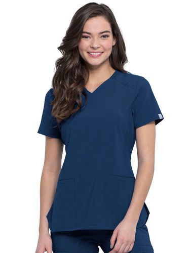 Infinity 2 Pocket Princess Seams V-Neck Top  image thumbnail