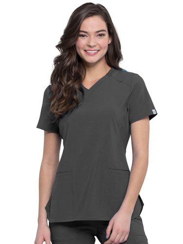 Infinity 2 Pocket Princess Seams V-Neck Top  image thumbnail