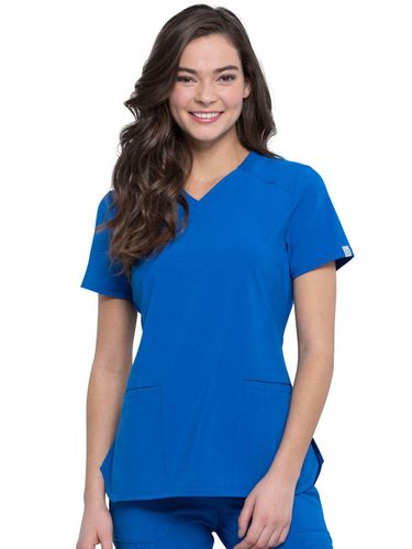 Infinity 2 Pocket Princess Seams V-Neck Top  image thumbnail