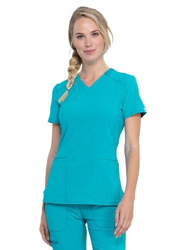 Infinity 2 Pocket Princess Seams V-Neck Top  image thumbnail
