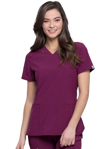 Infinity 2 Pocket Princess Seams V-Neck Top  image thumbnail