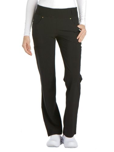 Cherokee iFlex Women's Mid Rise Comfort Waistband Pant  image thumbnail