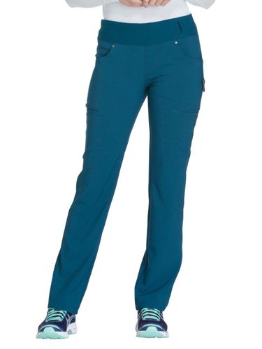 Cherokee iFlex Women's Mid Rise Comfort Waistband Pant  image thumbnail