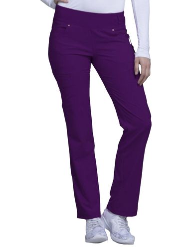 Cherokee iFlex Women's Mid Rise Comfort Waistband Pant  image thumbnail
