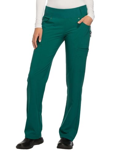 Cherokee iFlex Women's Mid Rise Comfort Waistband Pant  image thumbnail