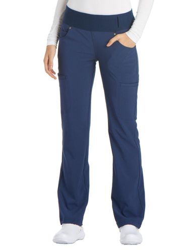 Cherokee iFlex Women's Mid Rise Comfort Waistband Pant  image thumbnail