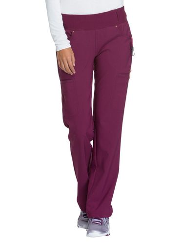 Cherokee iFlex Women's Mid Rise Comfort Waistband Pant  image thumbnail